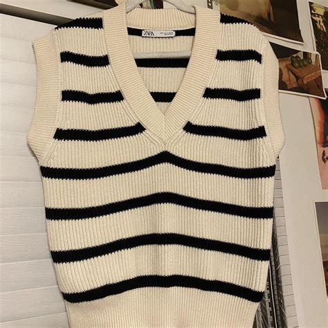 oversized sweater vest zara.